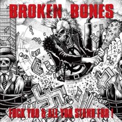 画像1: BROKEN BONES / Fuck you & All all you a\stand for-Live at PRISM (2cd) HG fact