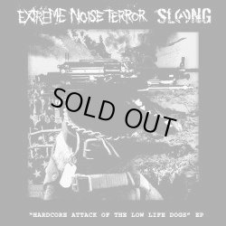 画像1: EXTREME NOISE TERROR, SLANG / split (7ep) Straight up