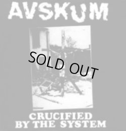 画像1: AVSKUM / Crucified By The System (7ep) Prank