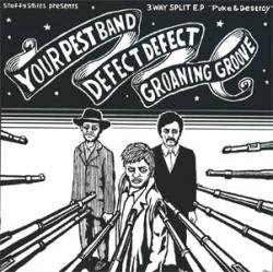 画像1: DEFECT DEFECT, GROANING GROOVE, YOUR PEST BAND / 3 Way Split (7ep) Snuffy smiles 