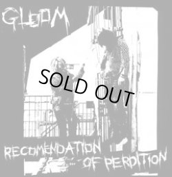 画像1: GLOOM / Recomendation of perdition (12") Crust war