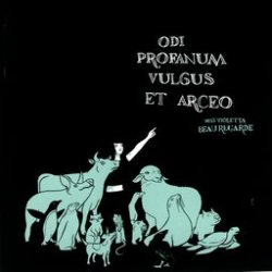 画像1: MISS VIOLETTA BEAUREGARDE / Odi Profanum Vulgus Et Arceo (cd) Human highway