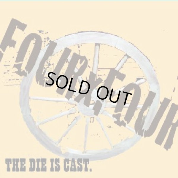 画像1: FOURxFOUR / the die is cast (cd) club kick out/thc