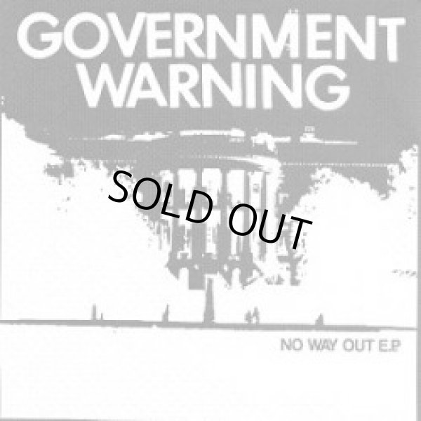 画像1: GOVERNMENT WARNING / No Way Out (7ep) No way