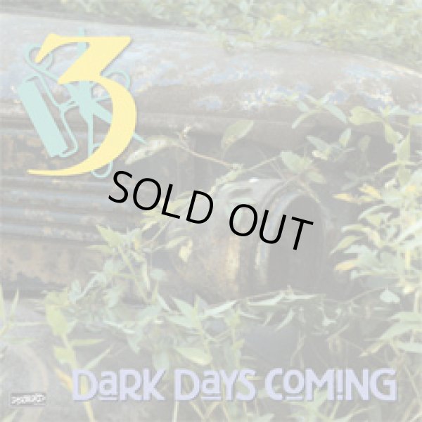 画像1: THREE / Dark days coming (cd)(Lp) Dischord