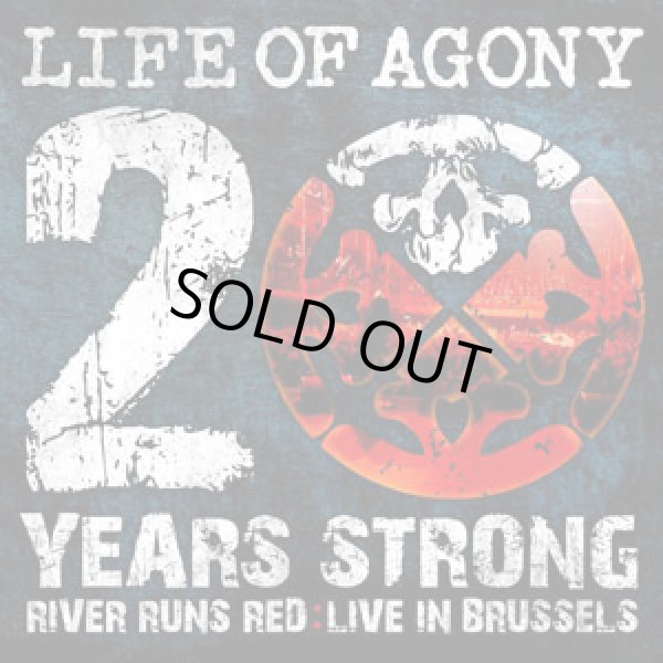 画像1: LIFE OF AGONY / 20 years strong i river runs red:live in brussels (cd+dvd) Bowl head inc.
