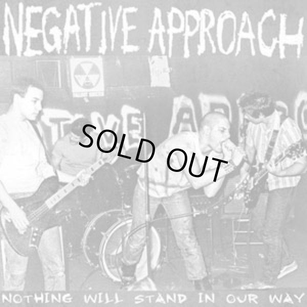 画像1: NEGATIVE APPROACH / Nothing will stand our way (cd) (Lp) Taang! 