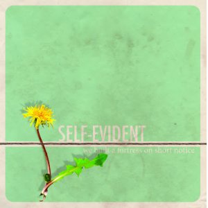 画像: SELF-EVIDENT / We Built A Fortress On Short Notice (cd) Stiff slack