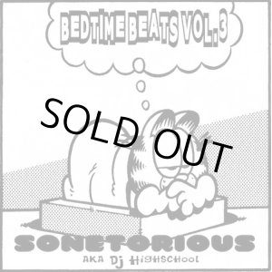 画像: Sonetorious aka DJ Highschool / Bedtime Beats Vol.3 (cdr) Seminishukei