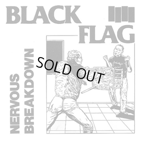 画像1: BLACK FLAG / Nervous breakdown (10") Sst