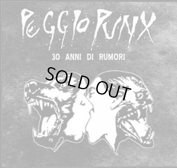 画像1: PEGGIO PUNX / 30 anni di rumori (2cd) F.o.a.d