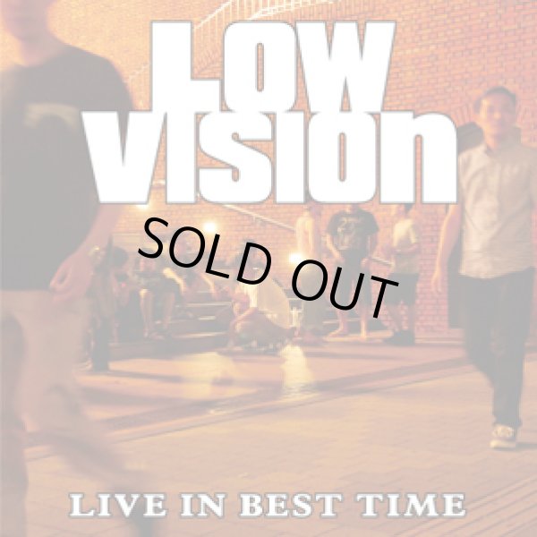 画像1: LOW VISION / live in best time (cd) WDsounds 