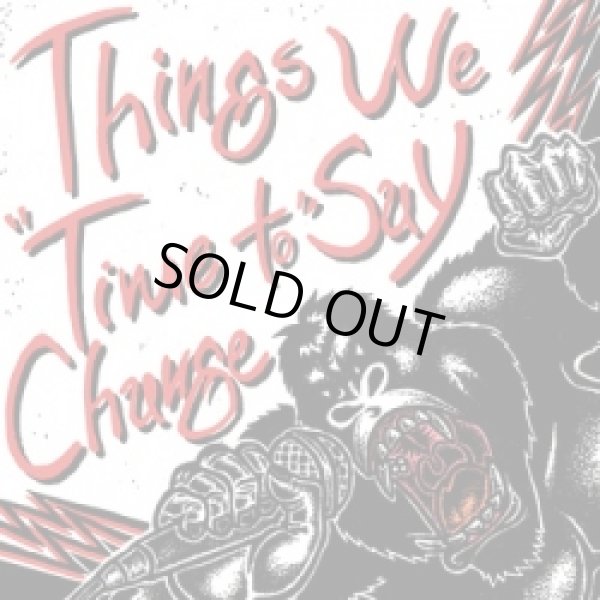 画像1: THINGS WE SAY / Time to change (cd) Town hall
