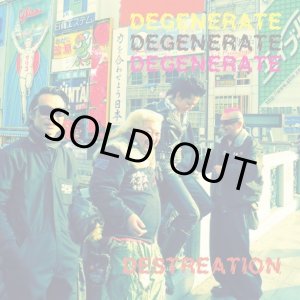 画像: DEGENERATE / Destreation -破壊創造- (cd) Go to hell 