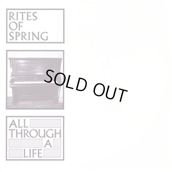 画像1: RITES OF SPRING / All through a life (7ep) Dischord 