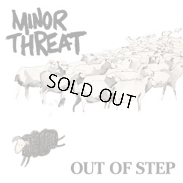 画像1: MINOR THREAT / Out of step (Lp) Dischord