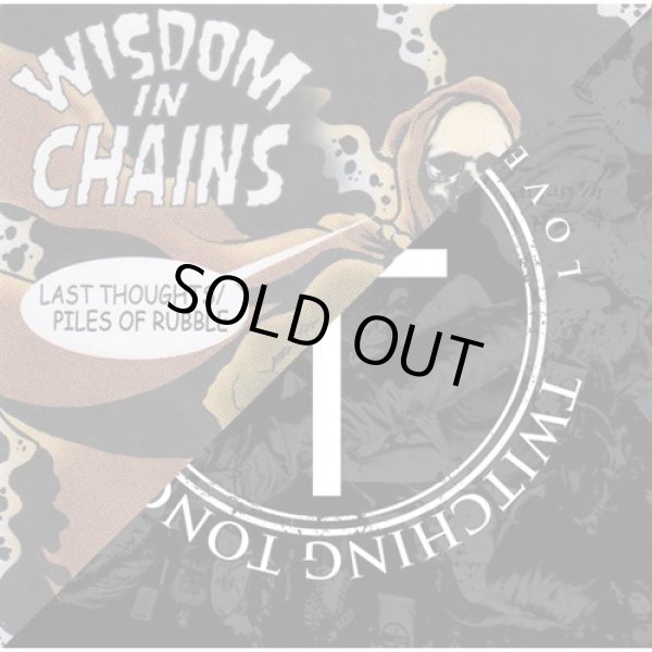 画像1: TWITCHING TONGUES, WISDOM IN CHAINS / split (7ep) Durty mick 