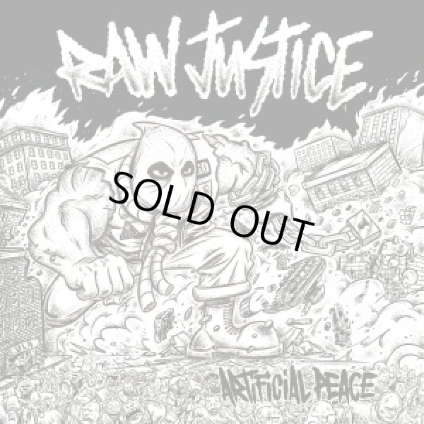 画像1: RAW JUSTICE / Artificial peace (7ep) Straight and alert