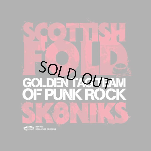 画像1: SCOTTISH FOLD, SK8NIKS / split -Golden tag team of punk rock- (7ep) 