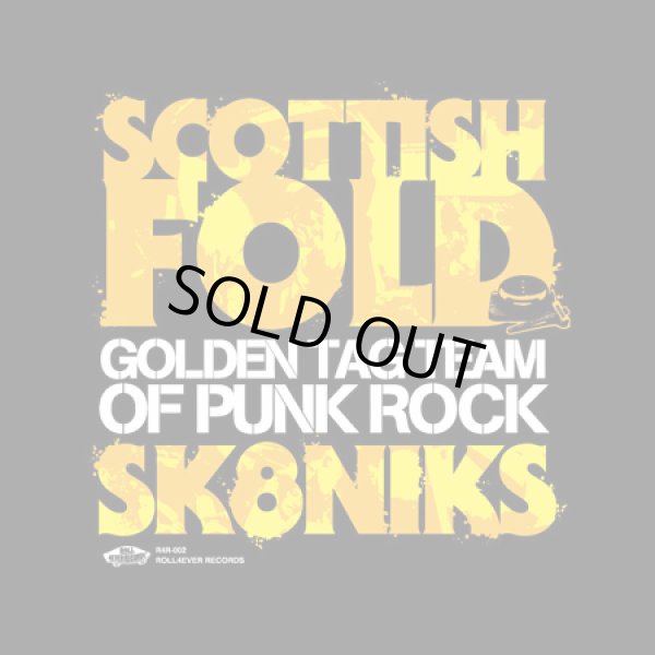 画像2: SCOTTISH FOLD, SK8NIKS / split -Golden tag team of punk rock- (7ep) 
