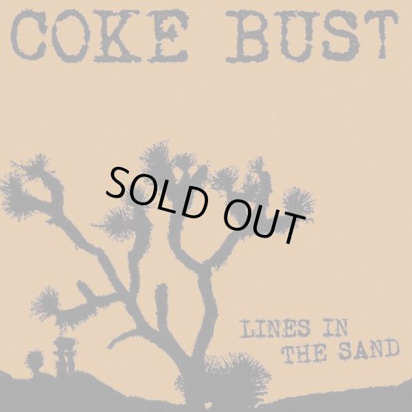 画像1: COKE BUST / Lines in the sand (cd) Six weeks