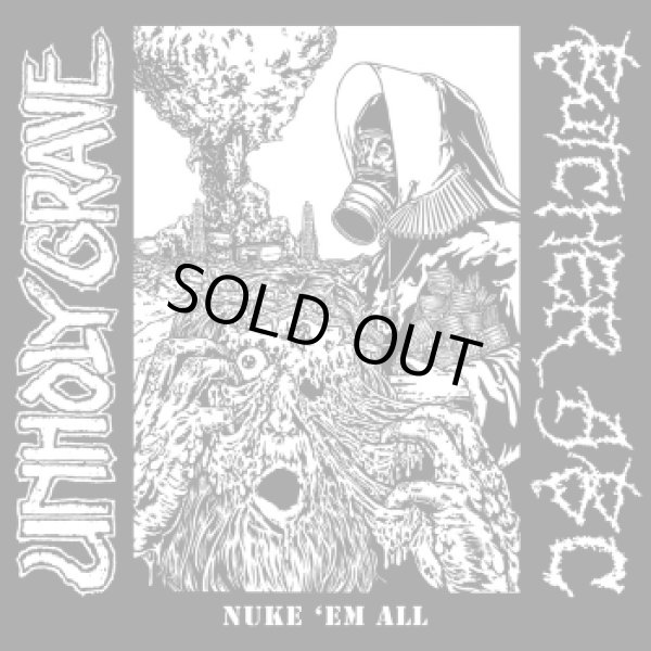 画像1: UNHOLY GRAVE, BUTCHER ABC / Nuke'em all -split- (cd) Grind freaks/Obliteration