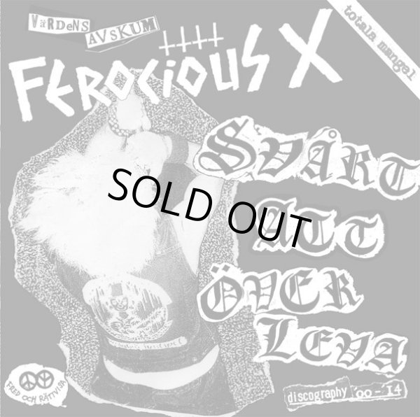 画像1: FEROCIOUS X / Svart att overleva (cd+dvd) L.a.r.v.a. 