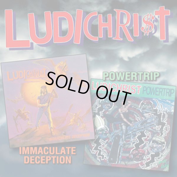 画像1: LUDICHRIST / Immaculate deception & Power trip (2cd) Dead city 