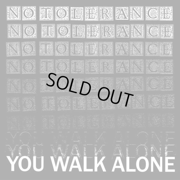 画像1: NO TOLERANCE / You walk alone (Lp) Quality control HQ
