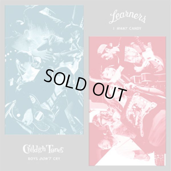 画像1: LEARNERS, CHILDISH TONES / split (7ep) Kilikilivila 