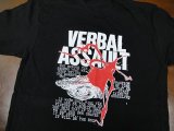 画像: VERBAL ASSAULT / Never stop (t-shirt)  