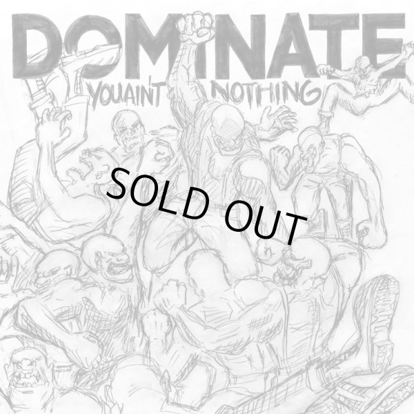 画像1: DOMINATE / You ain't nothing (cd) Filled with hate 