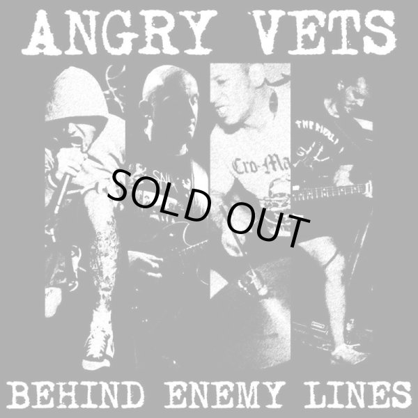 画像1: ANGRY VETS / Behind enemy lines (Lp) Six feet under 