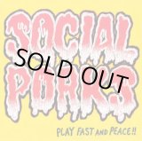 画像: SOCIAL PORKS / Play fast and peace!! (Lp) Blurred