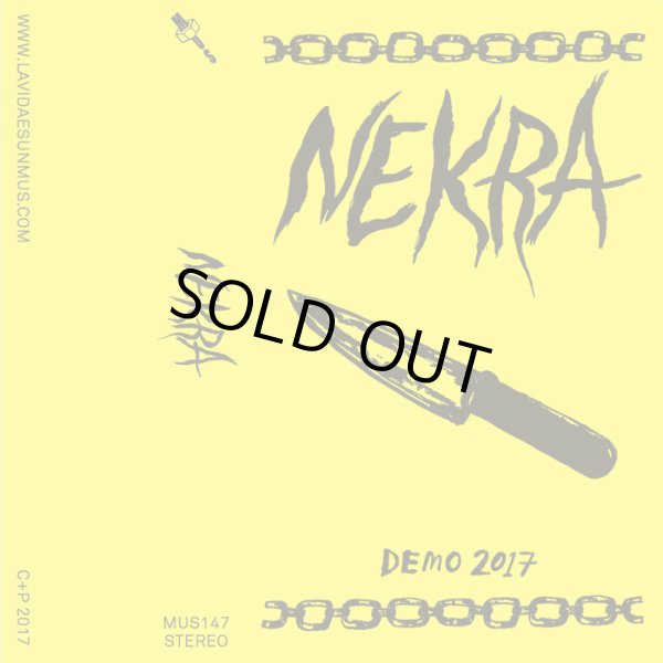 画像1: NEKRA / Demo 2017 (tape) La vida es un mus  