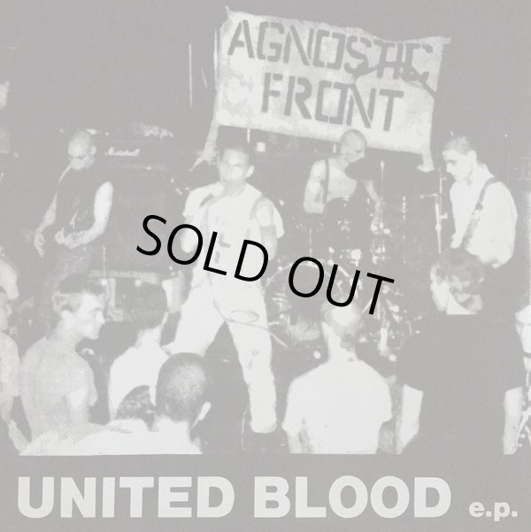 画像2: AGNOSTIC FRONT / United blood (7ep) Bridge nine