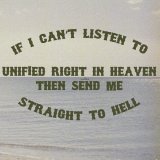 画像: UNIFIED RIGHT / If I can't listen to UNIFIED RIGHT in heaven then send me straight to hell (Lp) Triple-B  