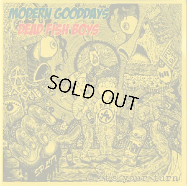 画像1: MODERN GOODDAYS, DEAD FISH BOYS / split (7ep+cdr) Self