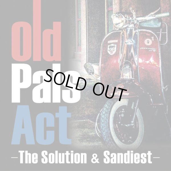 画像1: THE SOLUTION, SANDIEST / split -Old pals act- (cd) Beat surrender   