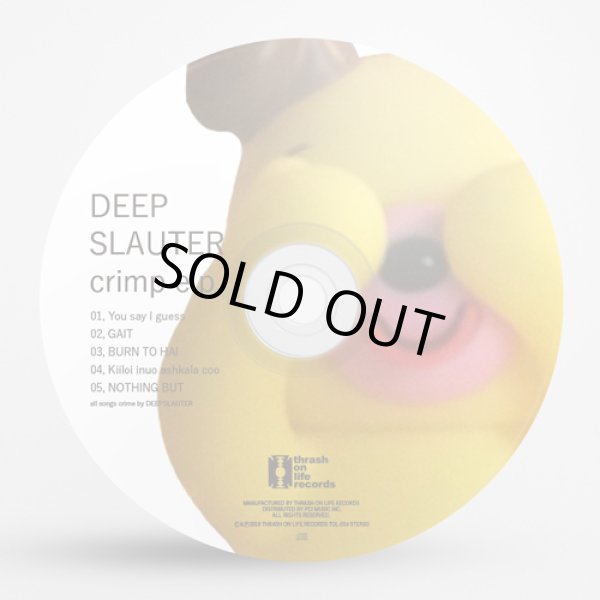 画像1: DEEPSLAUTER / Crime (cd) Thrash on life