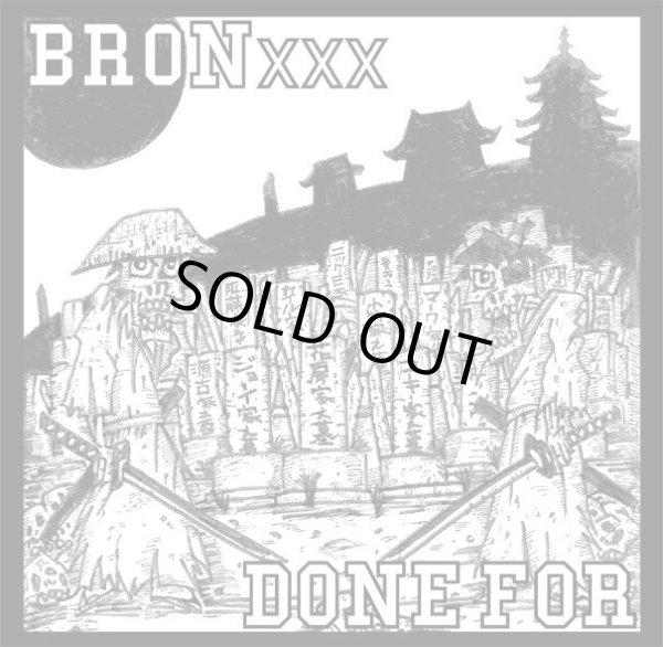 画像1: BRONxxx, DONE FOR / split (cd) All japana nerd association   