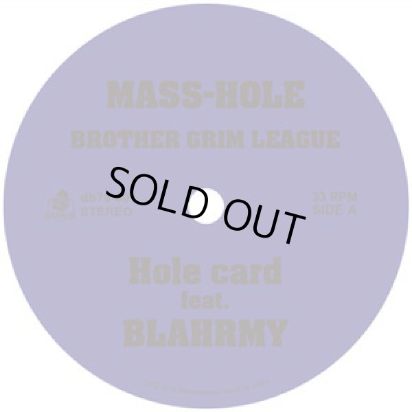 画像1: MASS-HOLE, DJ GQ / Brother grim league (7ep) Darahabeats