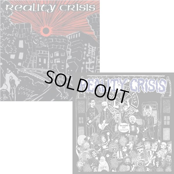 画像1: REALITY CRISIS / Discharge your frustration + Open the door and into the new chaotic world (2cd) Break the records 