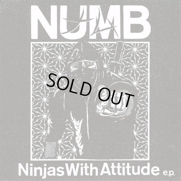 画像1: NUMB / Ninjas with attitude e.p. (7ep) All ages hardcore 