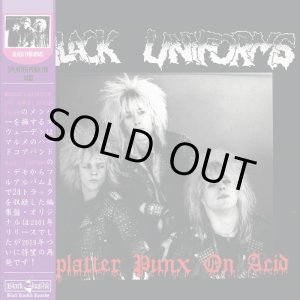 画像: BLACK UNIFORMS / Splatter punx on acid (cd) Black konflik 