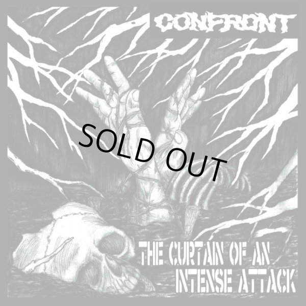 画像1: CONFRONT / The curtain of an intense attack (cd) Novembre