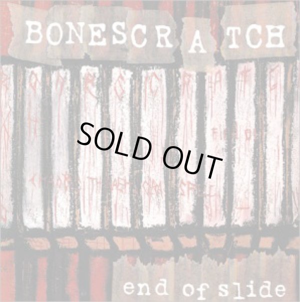 画像1: BONE SCRATCH / End of slide (cd) Straight up 
