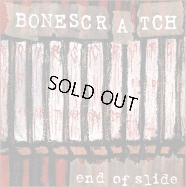 画像1: BONE SCRATCH / End of slide (cd) Straight up 