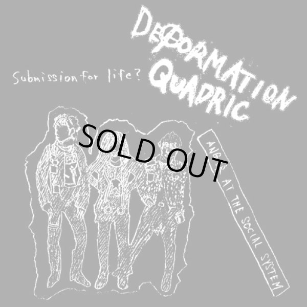 画像1: DEFORMATION QUADRIC / Anger at the social system (Lp) Rsr 