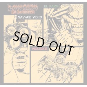 画像: LOW CARD de la morte / el Paris savage video violence (cd) Hardcore kitchen